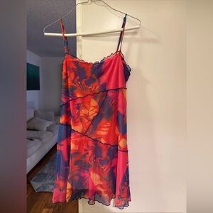 Urban outfitters spring dress retro coquette dress